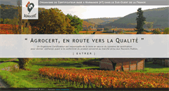 Desktop Screenshot of agrocert.fr